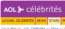 AOL Célébrités : Optimisation du site